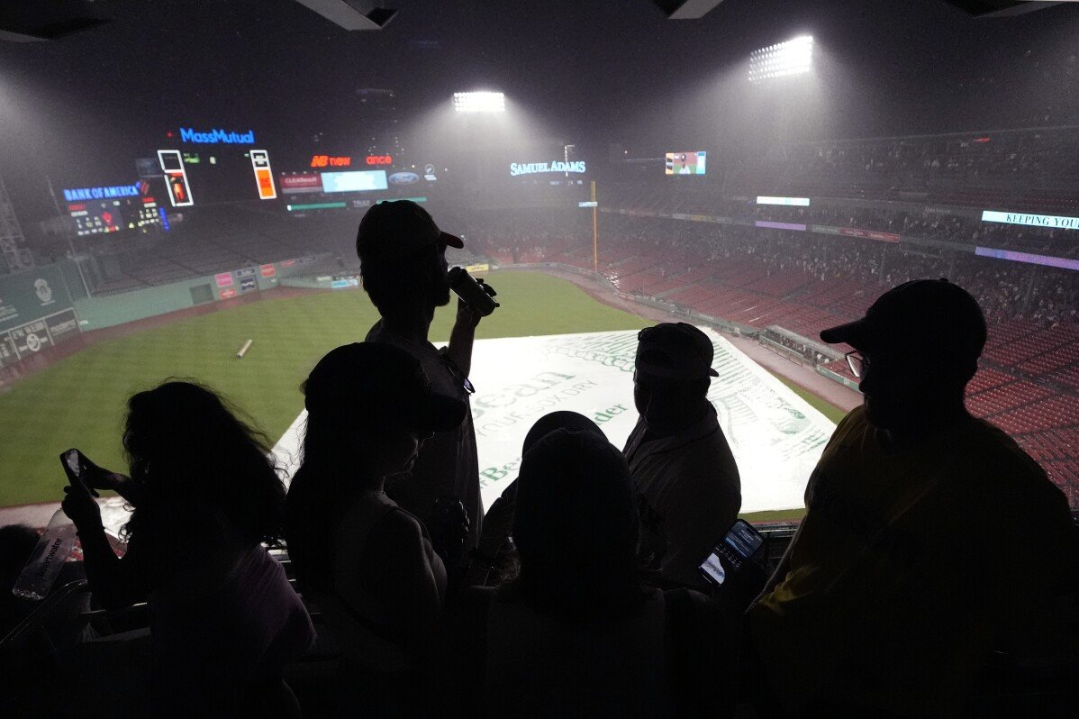 La final de la serie Blue Jays-Red Sox se pospone debido al clima y será parte de una serie dividida en agosto