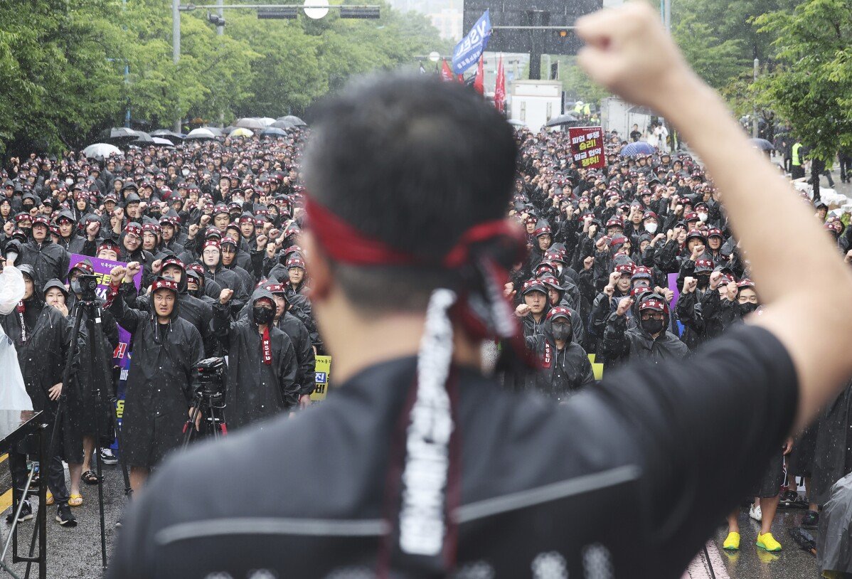 Trabajadores de Samsung Electronics anuncian huelga 'indefinida'